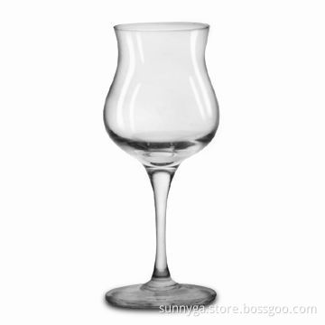 10oz Tulip Wine Glass with 290mL Capacity, 72mm Top Diameter and 84mm Bottom Diameter